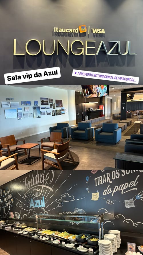 Sala VIP da Azul