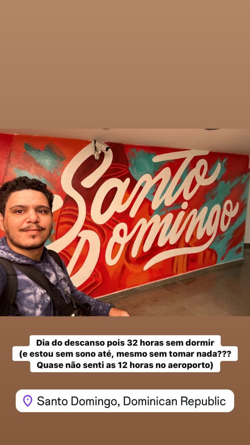 Dia do descando pois 32 horas sem dormir (e estou sem sono até, mesmo sem tomar nada??? Quase não senti as 12 horas no aeroporto)