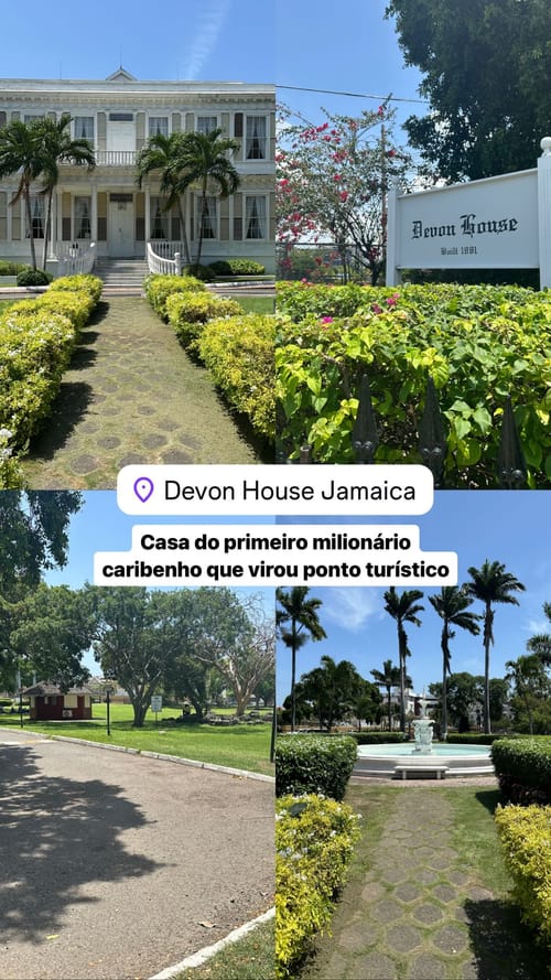 Home of the first millionaire in the Caribbean that became a tourist attraction