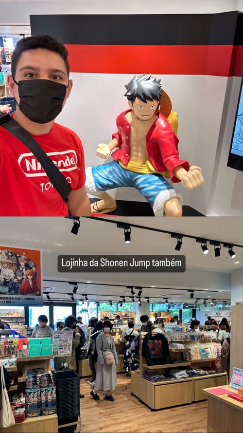 Lojinha da Shonen Jump também