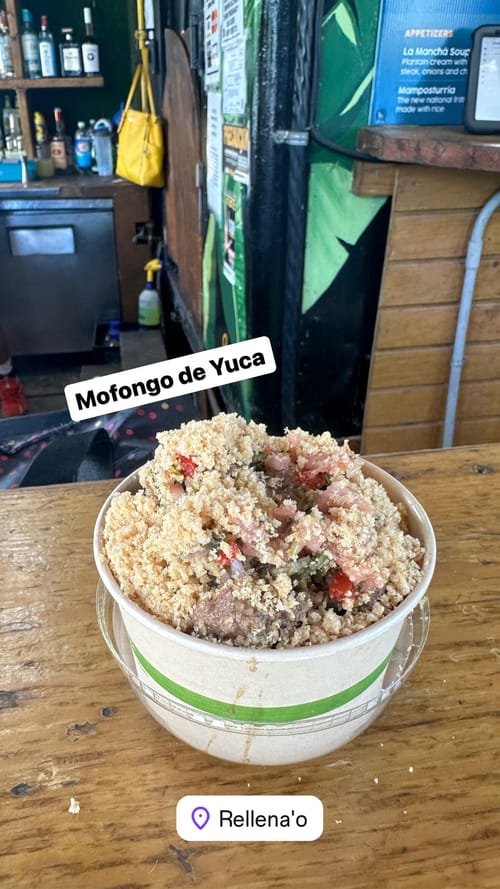 Mofongo de Yuca