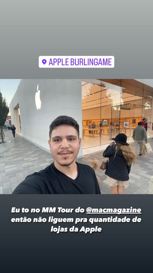 Eu to no MM Tour do @macmagazine então não liguem pra quantidade de lojas da