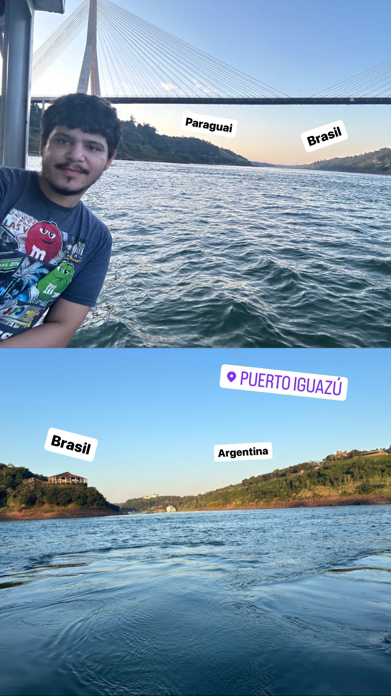 Paraguay/Brazil - Brazil/Argentina