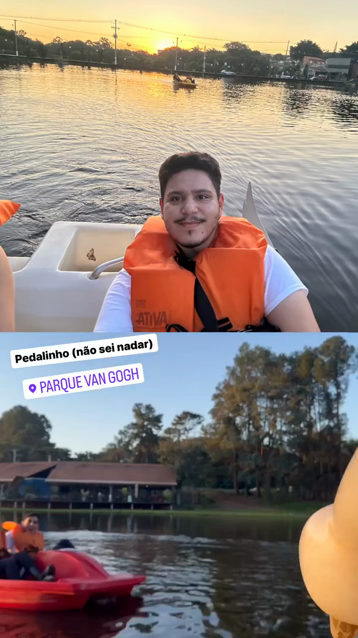Pedal boat (I don't know how to swim)