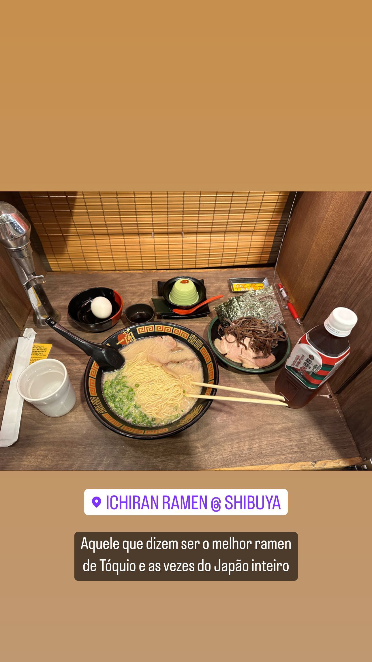 The one that is said to be the best ramen in Tokyo and sometimes in all of Japan