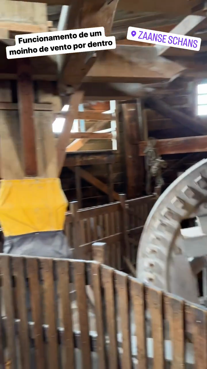 Running a Windmill From the Inside