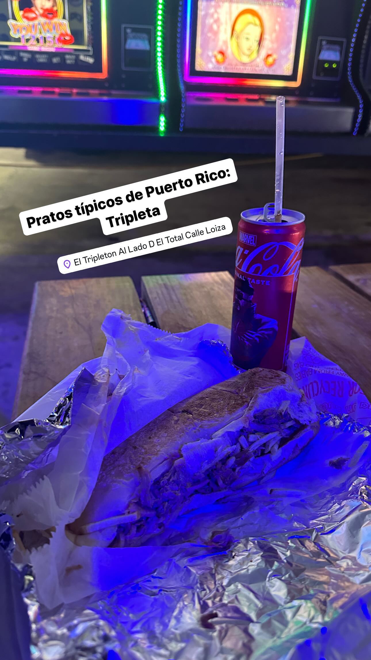 Typical Puerto Rican Pratos: Tripleta