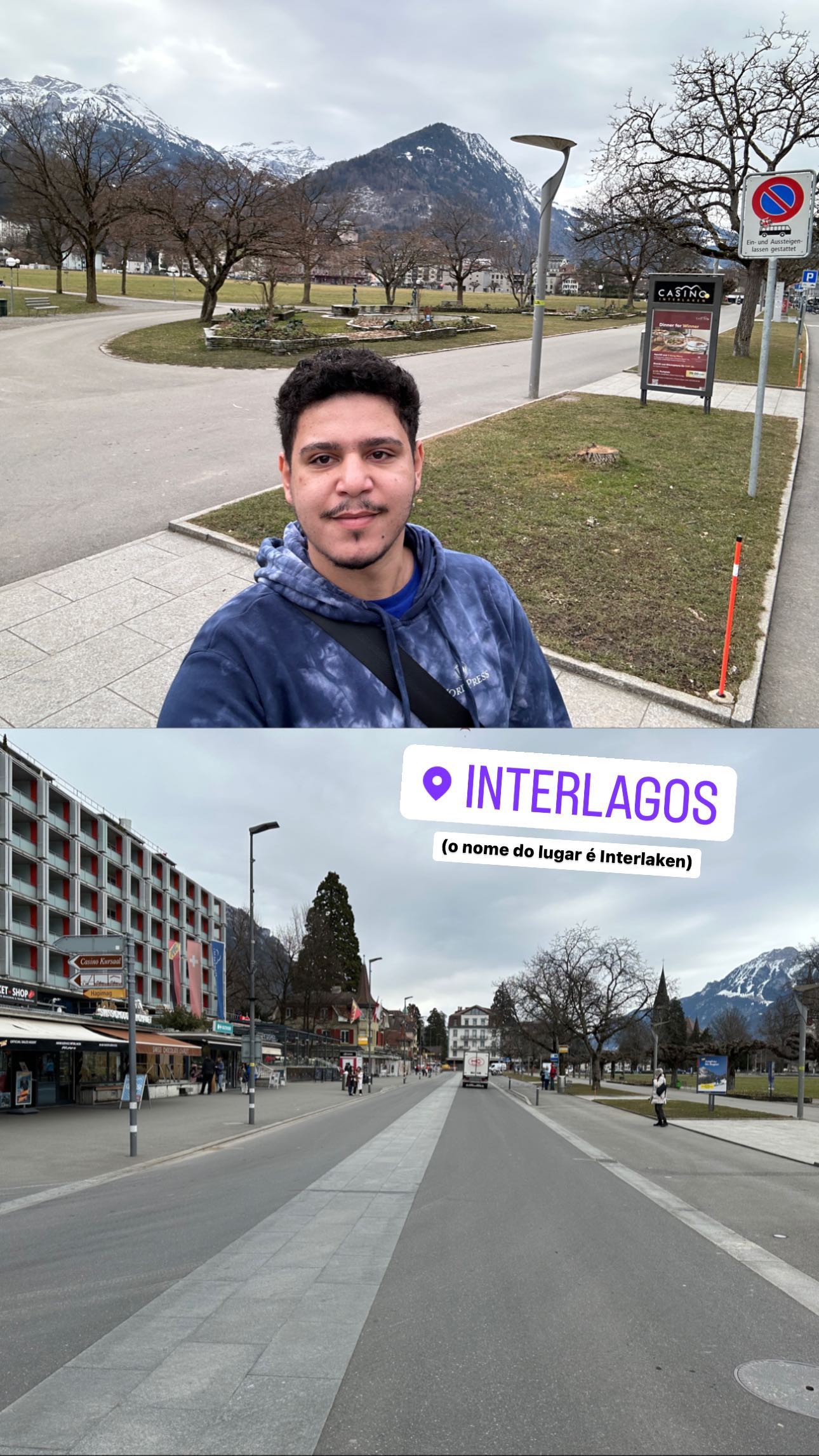 (the name of the place is Interlaken)
