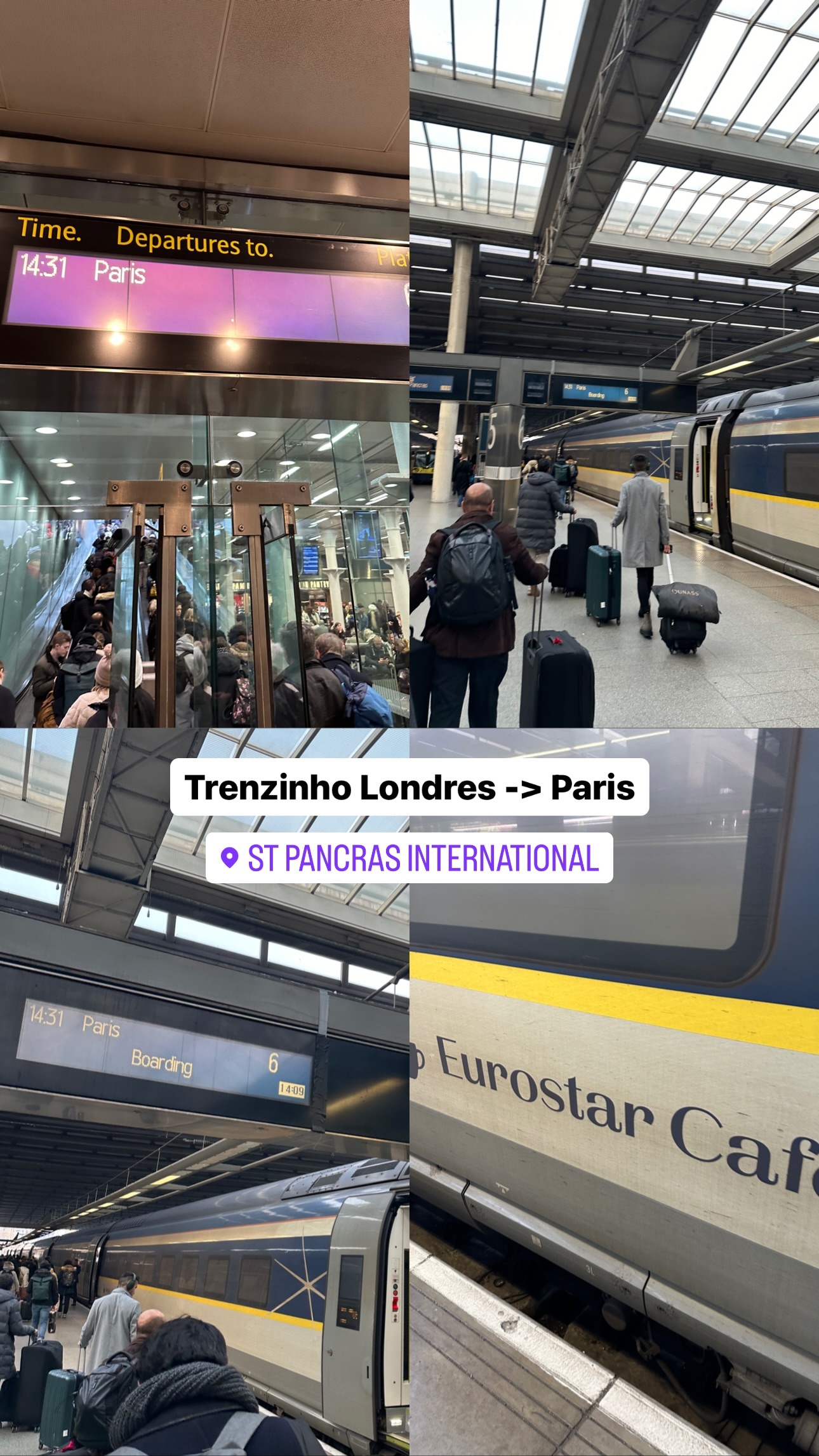 London -> Paris Train