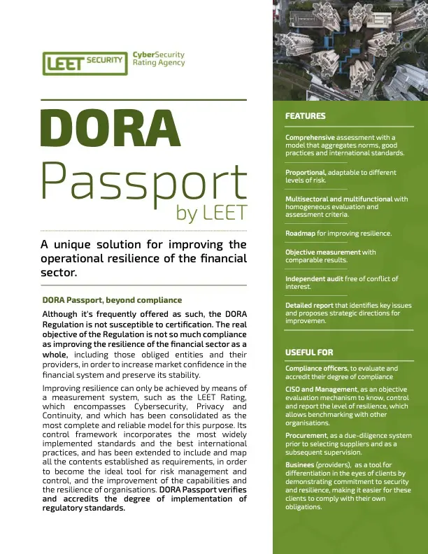 cover of the NIS2 Passport DataSheet