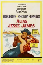 Movie poster of Alias Jesse James