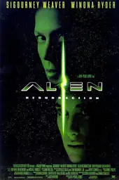 Movie poster of Alien Resurrection