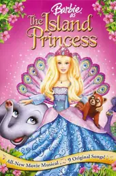 Movie poster of Barbie as the Island Princess