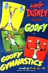 Movie poster of Goofy Gymnastics