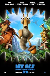 Poster film Ice Age 3: Era Dinosaurus