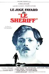 Movie poster of Judge Fayard Called the Sheriff