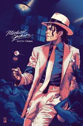 Poster film Michael Jackson: Penjahat halus