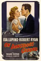 Movie poster of On Dangerous Ground