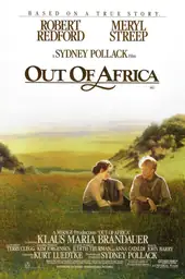 Poster film Out of Africa