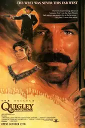 Movie poster of Quigley Down Under