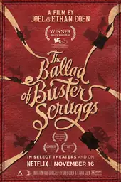 Poster film Ballad saka Buster Scruggs