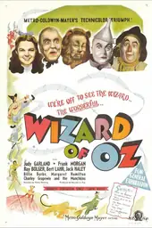 Poster film The Wizard of Oz