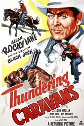 Movie poster of Thundering Caravans