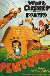 Poster film Walt Disney's Mickey Mouse: Plutopia