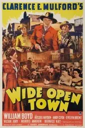 Movie poster of Wide Open Town