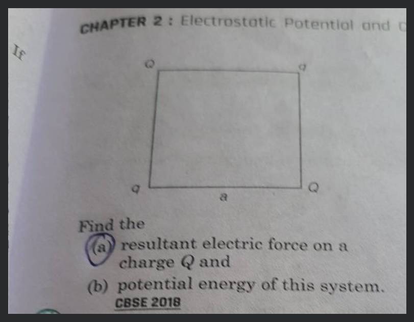 Solved 29-2 CHAPTRR 29 The Electric Potentia 2. Charge q is