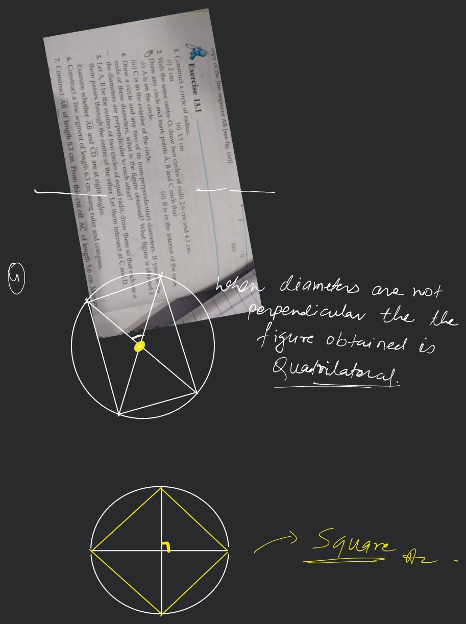 Ncert solutions for class 6 Practical Geometry Exercise 14.1 - MATHS GLOW