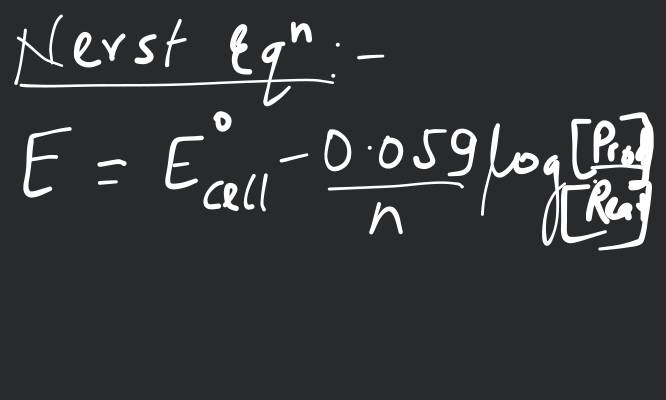 Nernst Equation Practice Problems - Chemistry Steps