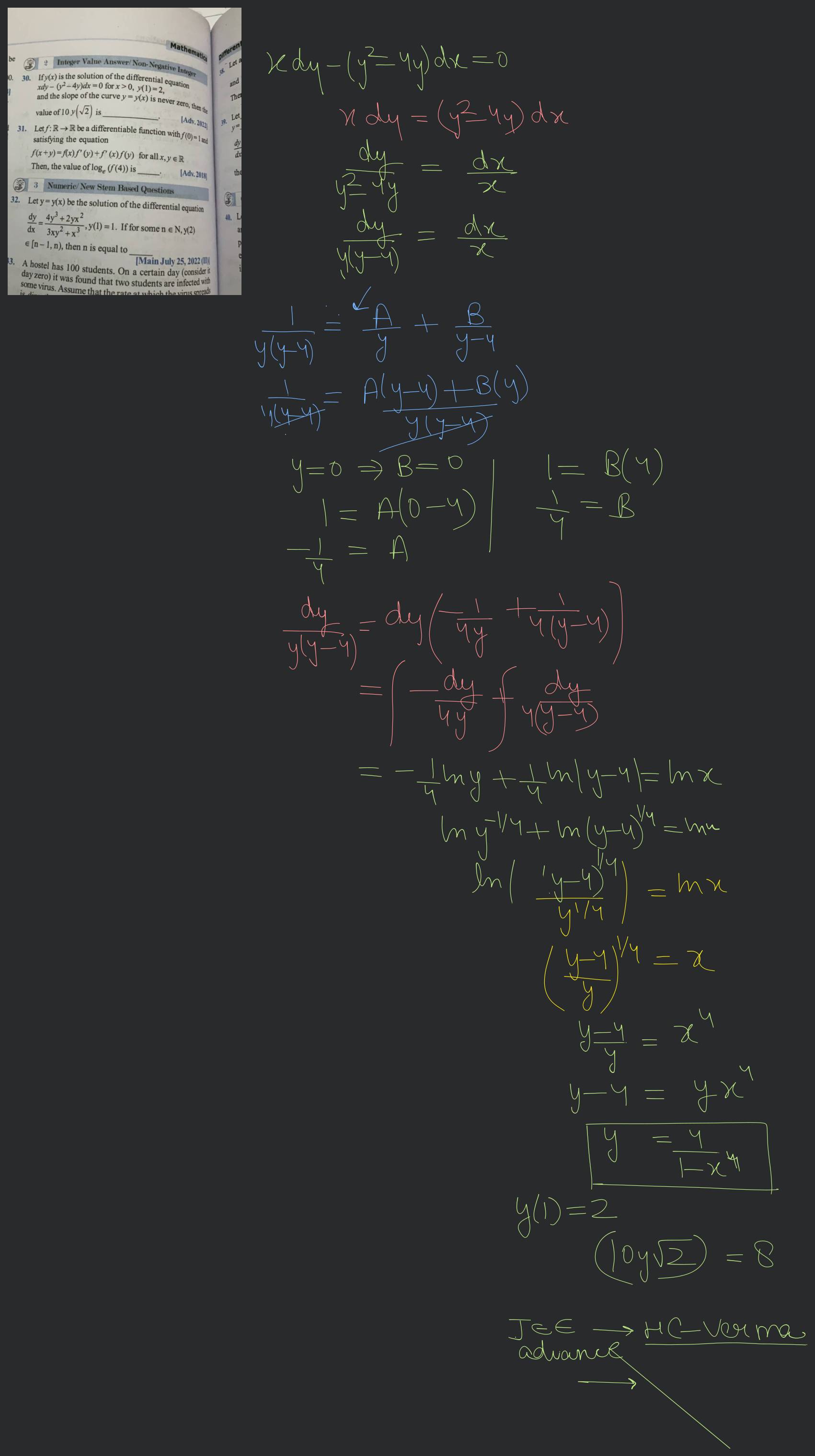 differential equations wallpaper