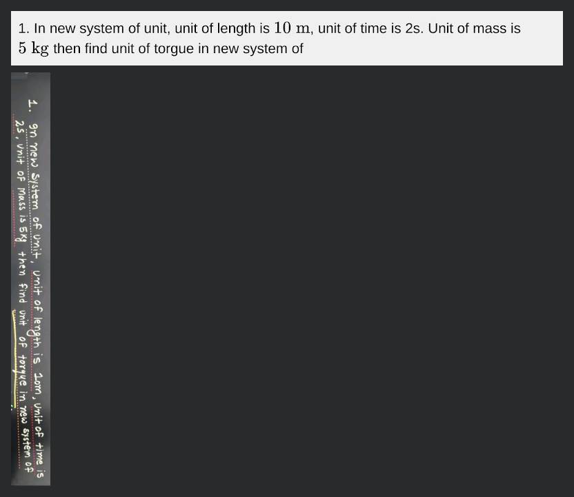 Unit of torque in kg top