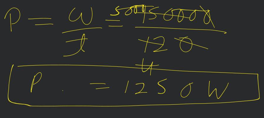 A truck weighing 1000 kgf changes its speed from 36 km h-' to 72 km h-' in  2 minutes. Calculate : (i) the work done by the engine, and (ii) its power.  (