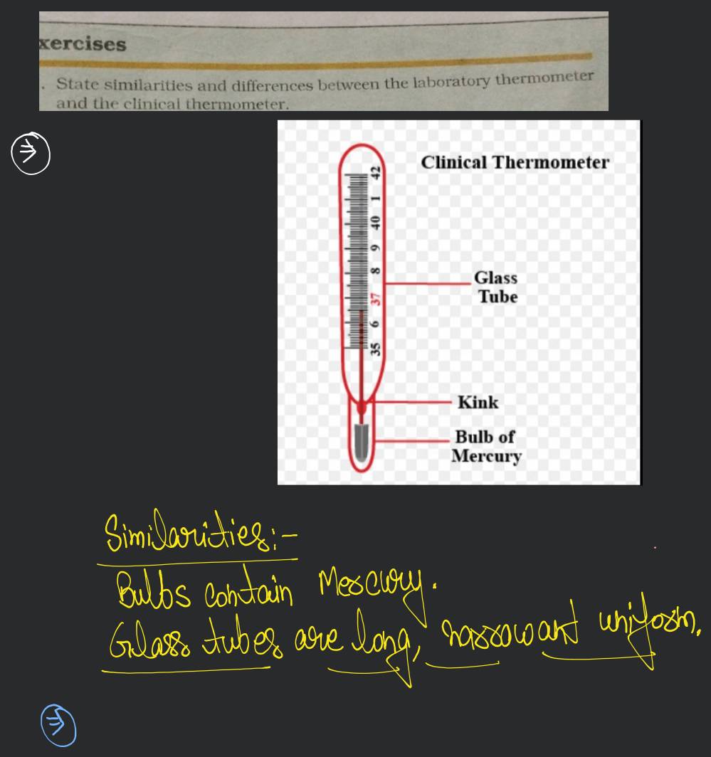 laboratory thermometer labeled