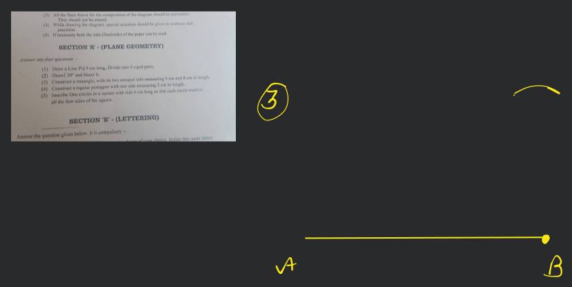 Elements of plane and solid free-hand geometrical drawing, with lettering;  and some elements of geometrical ornamental design, including the  principals of harmonic angular ratios, etc. In three parts ... for  draughtsmen and artisans; and teachers and ...