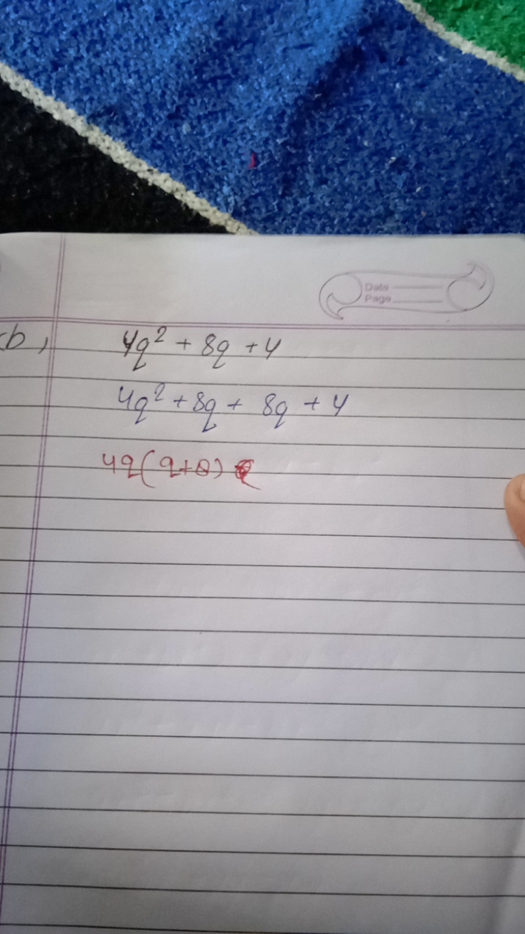 -b
4q2+8q+44q2+8q+8q+44q(q+8)​