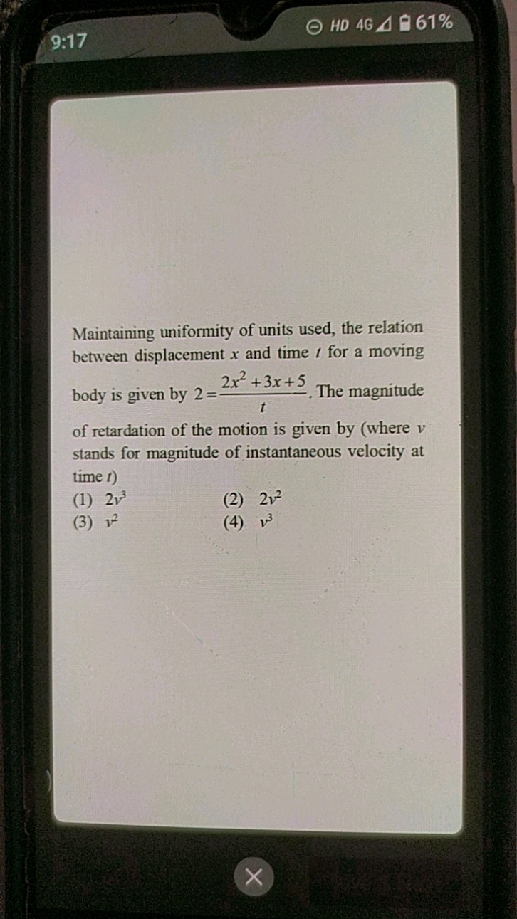 
HD 4G △Φ61%9:17

Maintaining uniformity of units used, the relation b