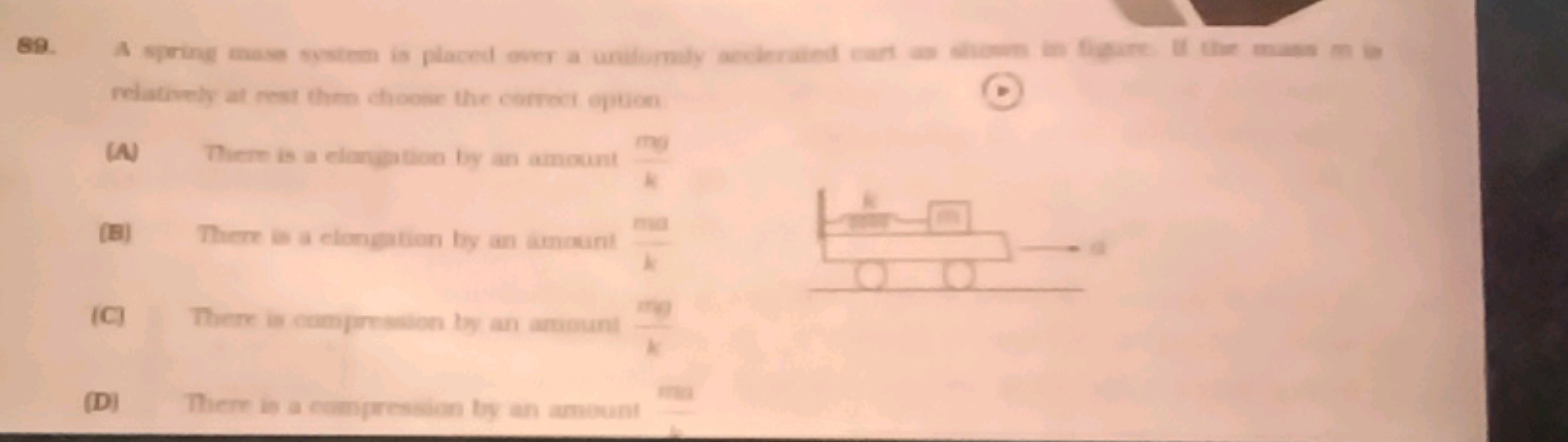 89.

A eant a anion □ figeine (i) 4 the mian m
(A) There is a elangetu