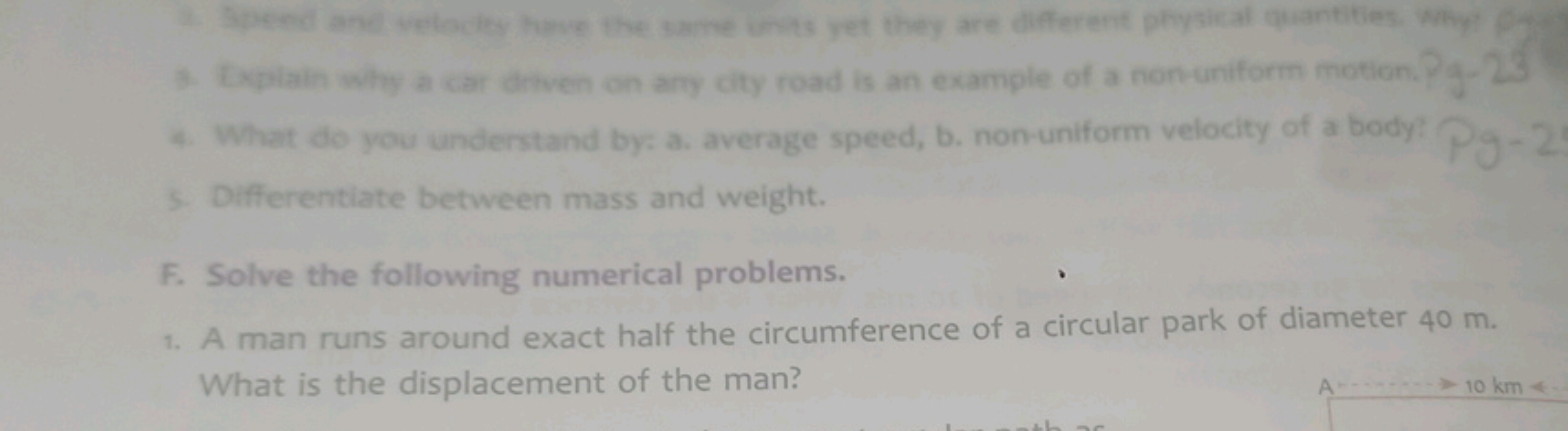 at Bpewed and velociby have the same unts yet they are different physi