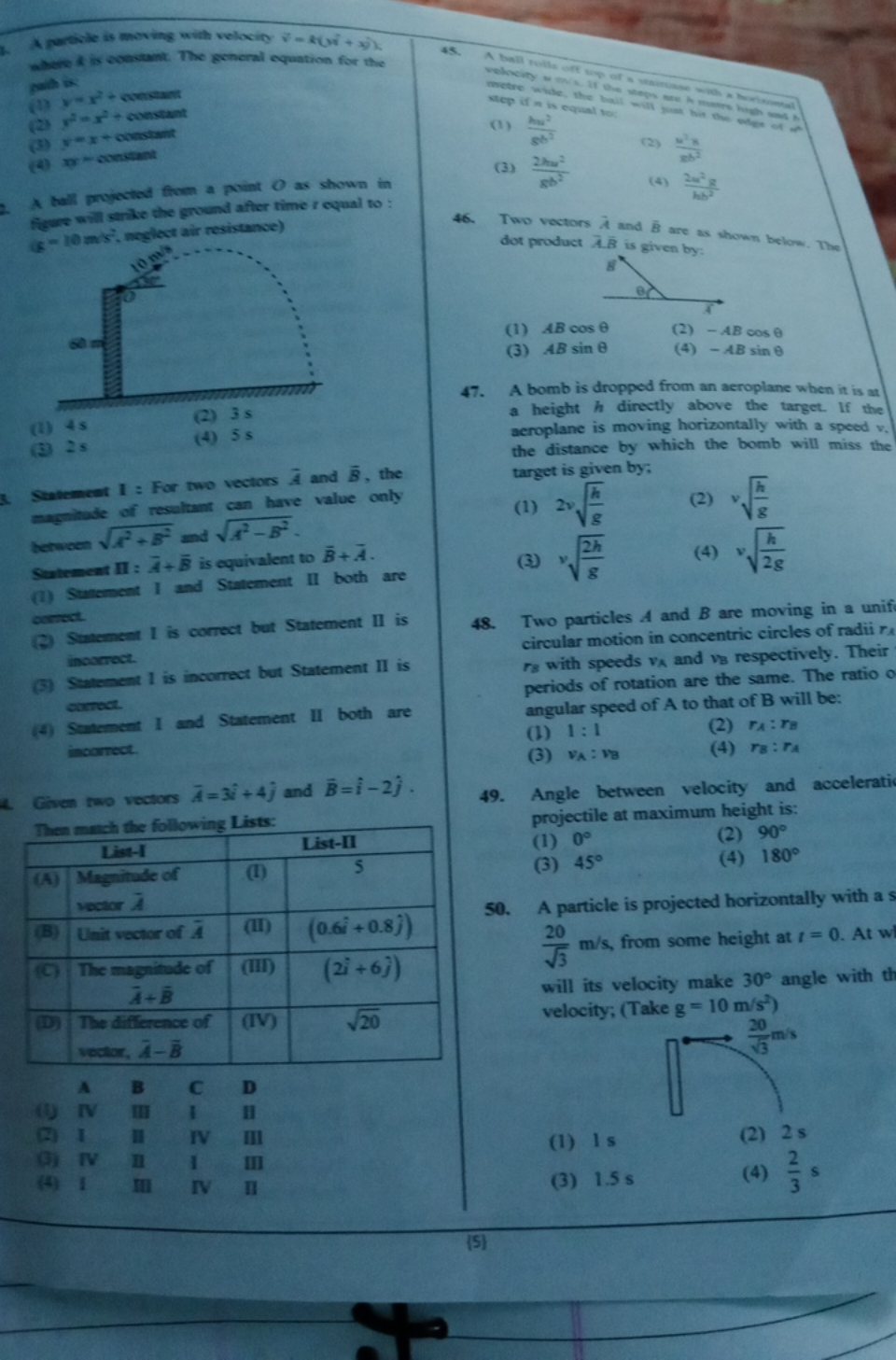 A probile is moving with velocity 7−k(002+x). where α is eocsutant. Th