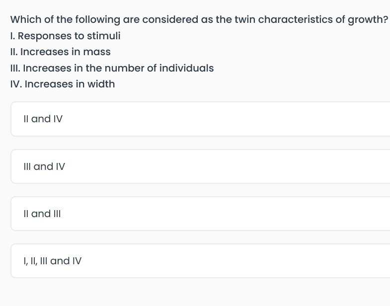 Which of the following are considered as the twin characteristics of g