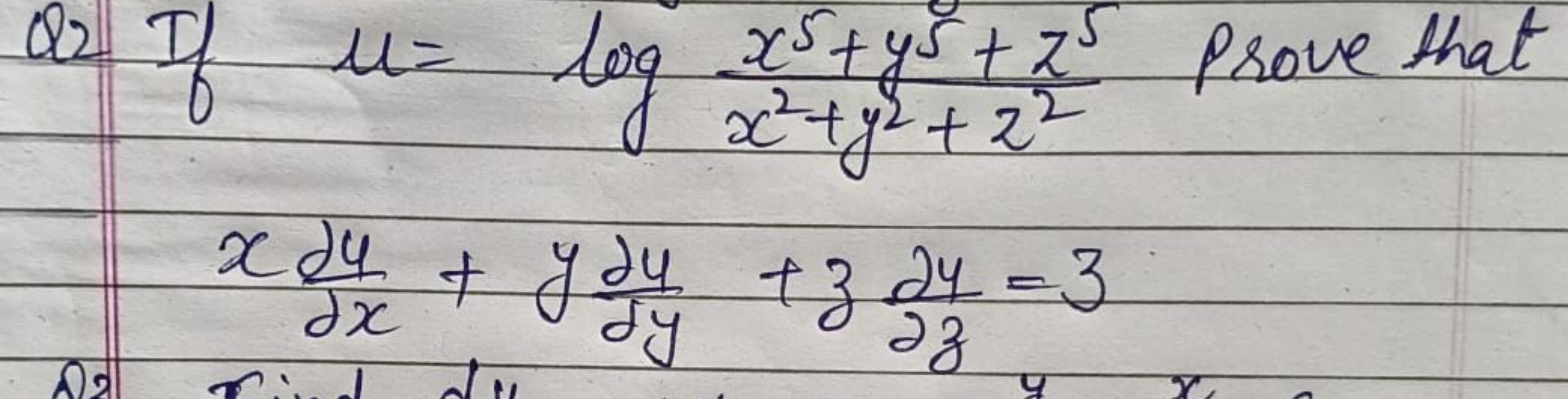 02 of u= log xs + y 5 + 25 prove that
x24
x² + y² + 22
4-
xxx + you + 