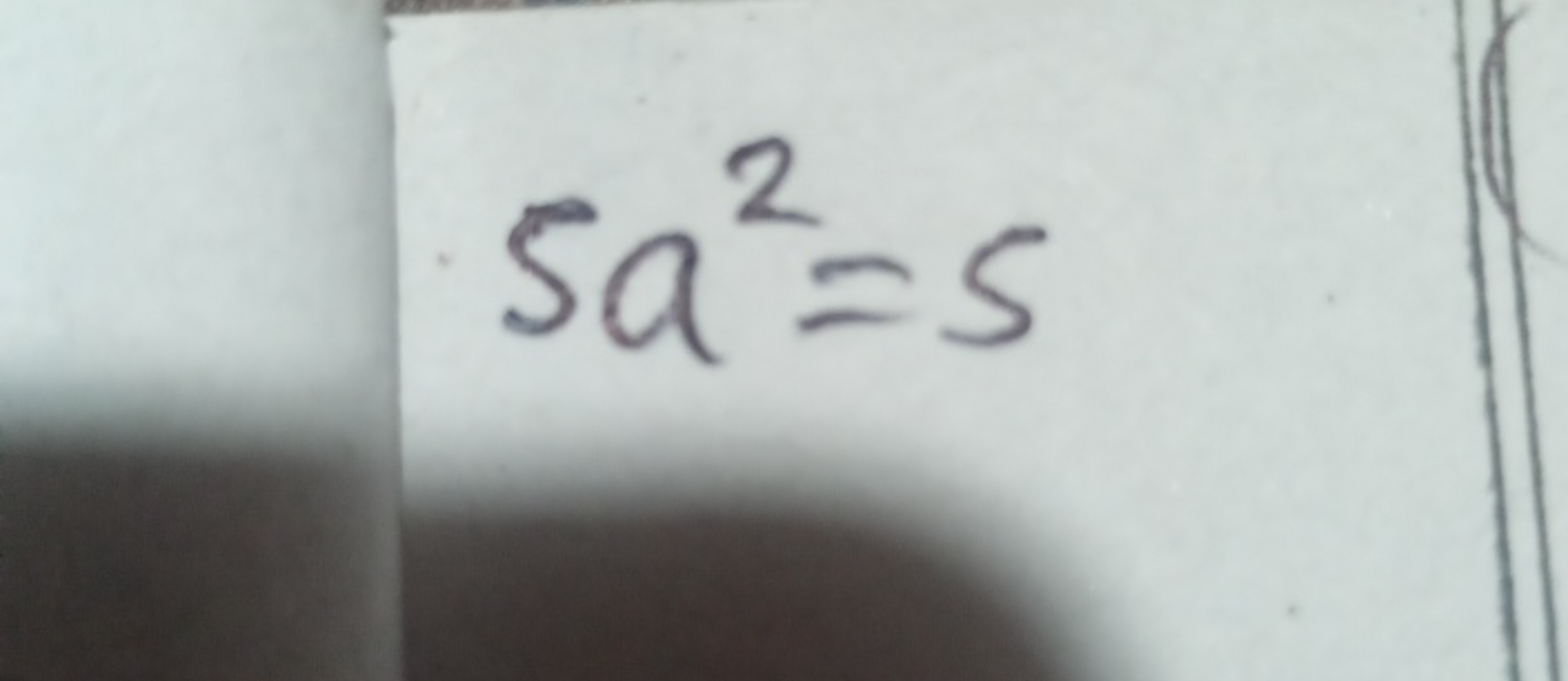 5a2=5