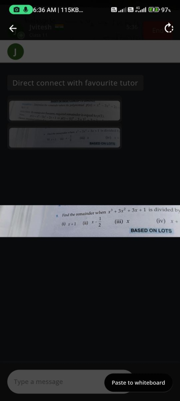 (0) 6:36 AM | 115KB...
←
Jitesh
=
5:36
(5)
C;
C6iss 11
(J)
□
Direct co