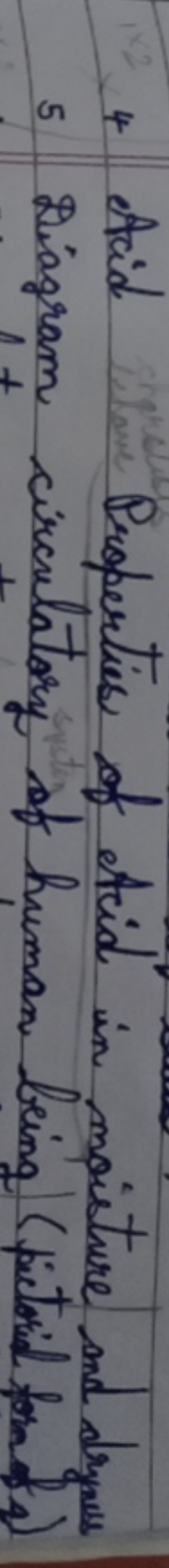 4 Acid Properties of Acid in moisture and dyaus
5 Diagram circulatory 