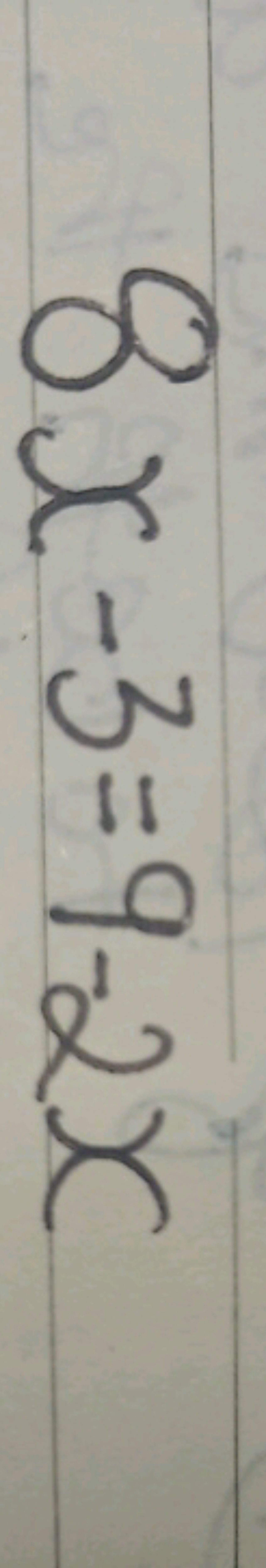 8x−3=9−2x