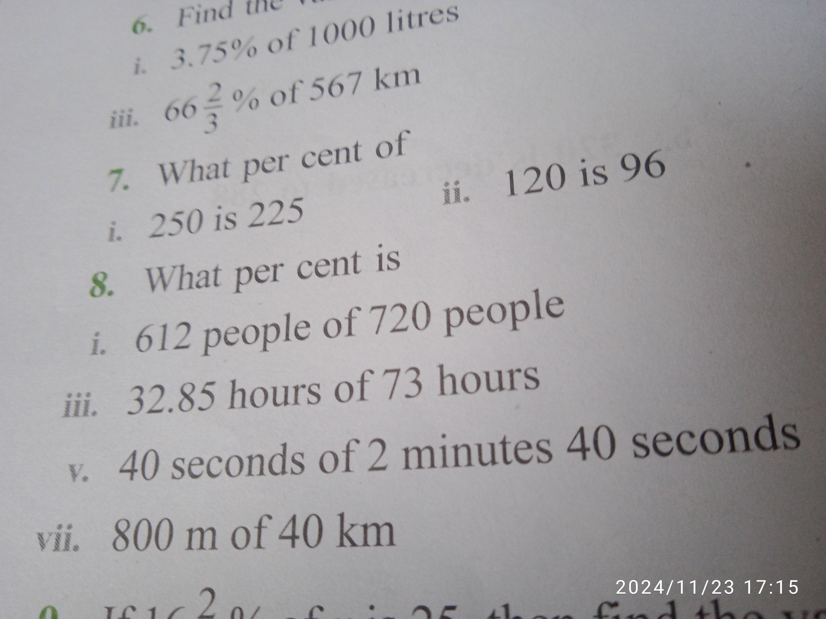 3 75 Of 1000 Litresiii 6632 Of 567 Km7 What Per Cent Ofi 250 Is 3-75-of-1000-litresiii-6632-of-567-km7-what-per-cent-ofi-250-is