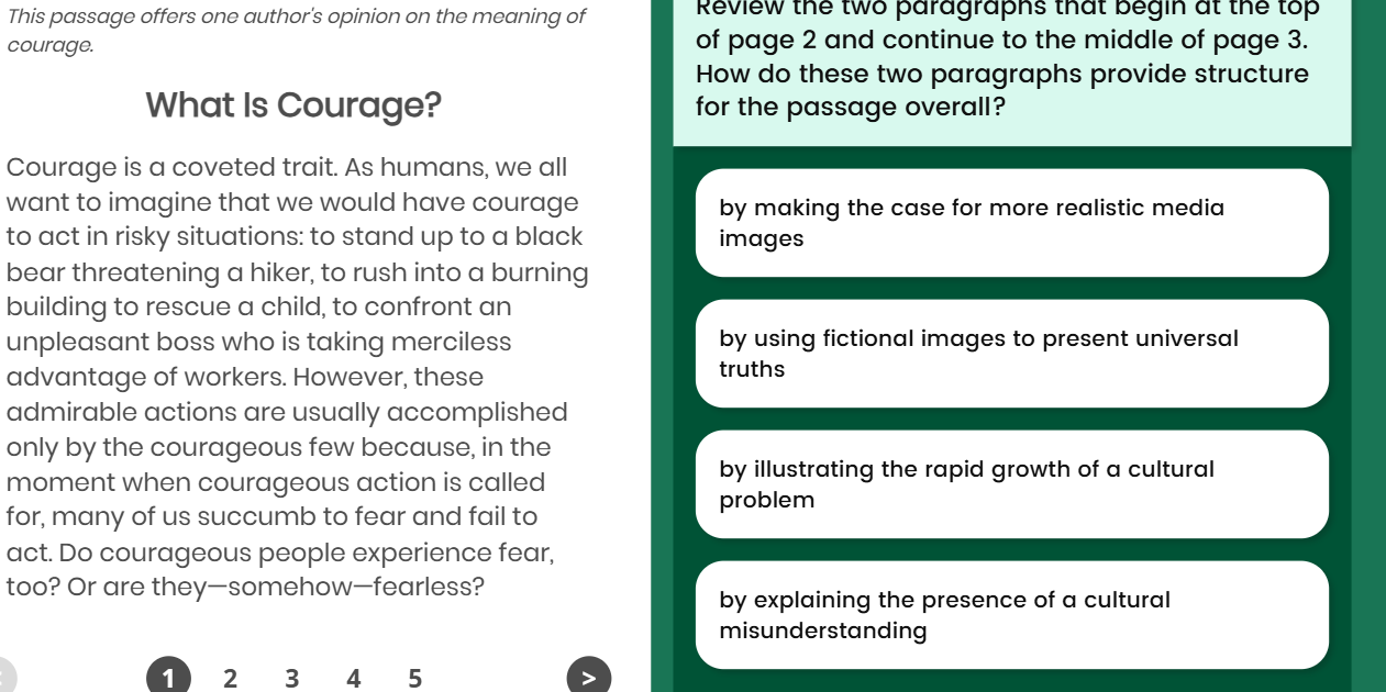 Review the two paragraphs that begin at the top of page 2 and continue to..